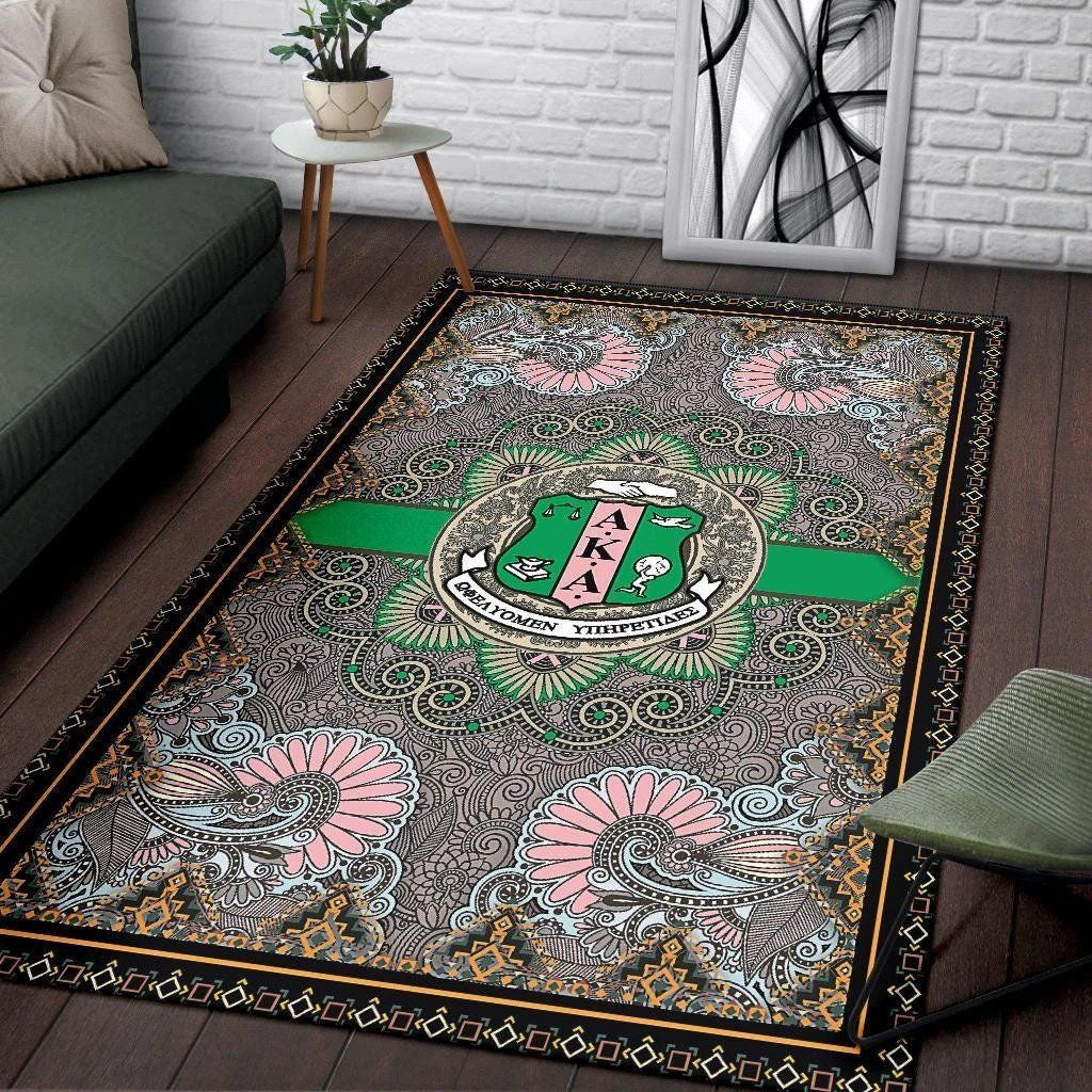 Sorority Rug - Welcome To My Home AKA Area Rug