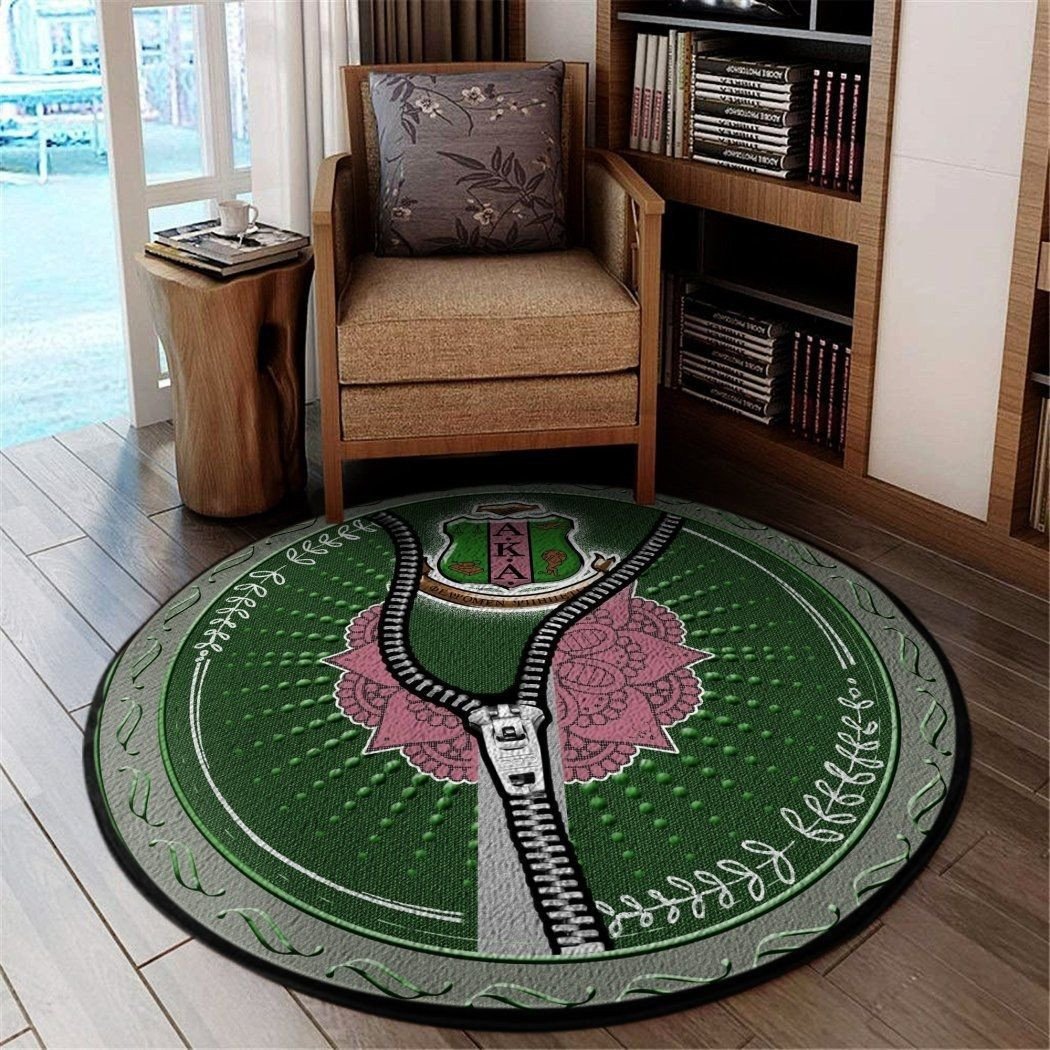 Sorority Carpet - New Way AKA Round Carpet