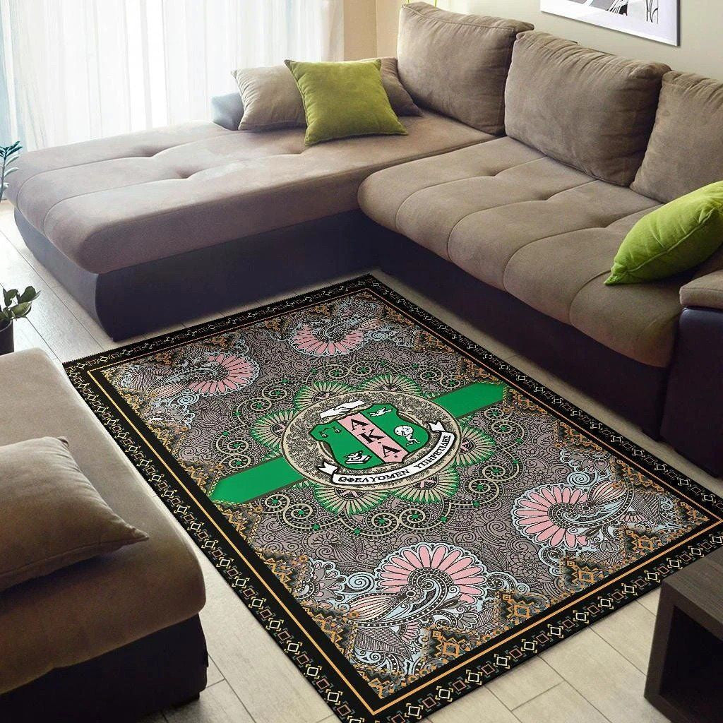 Sorority Rug - Welcome To My Home AKA Area Rug