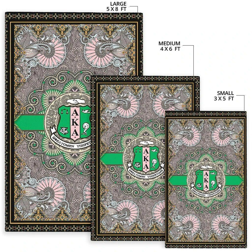 Sorority Rug - Welcome To My Home AKA Area Rug