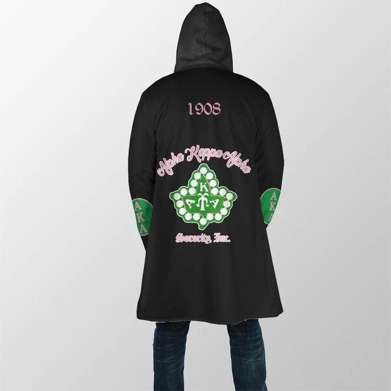 Sorority Hooded Coat - Ivy League AKA Hooded Coat