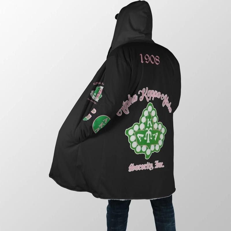 Sorority Hooded Coat - Ivy League AKA Hooded Coat