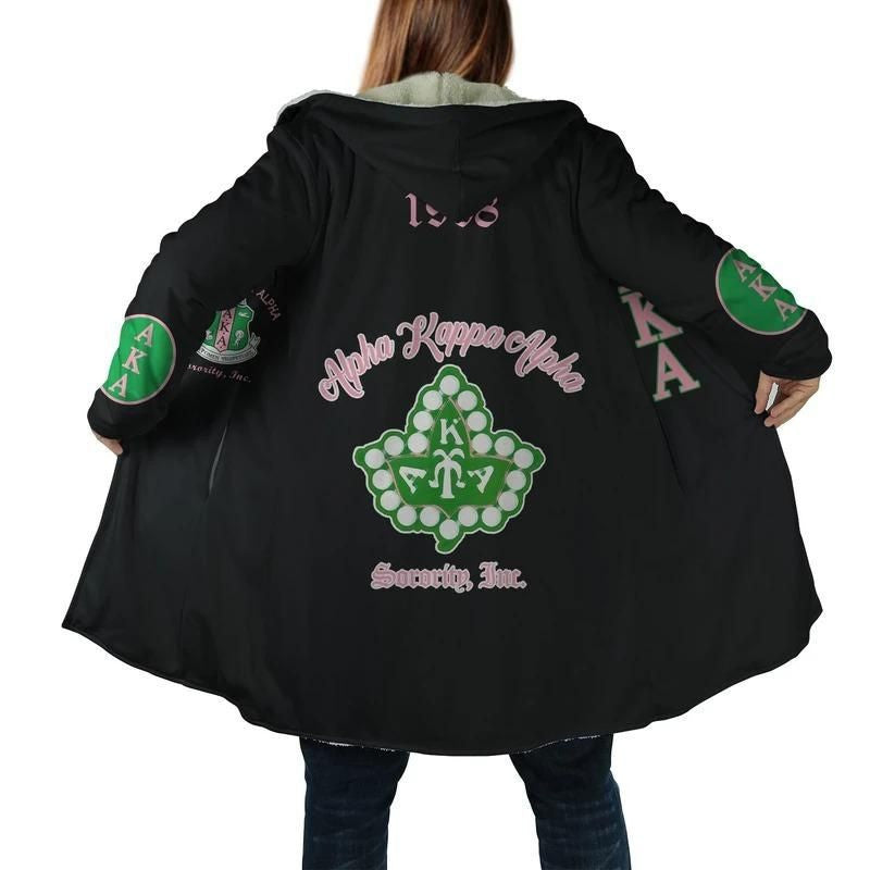 Sorority Hooded Coat - Ivy League AKA Hooded Coat