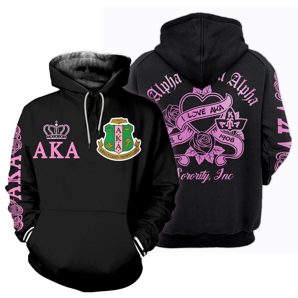 Sorority Hoodie - Crown AKA Hoodie
