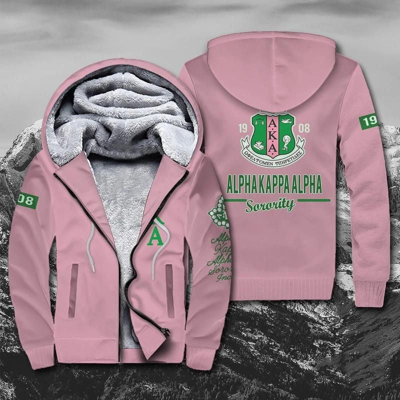 Sorority Hoodie - AKA Sherpa Hoodie Erik Style