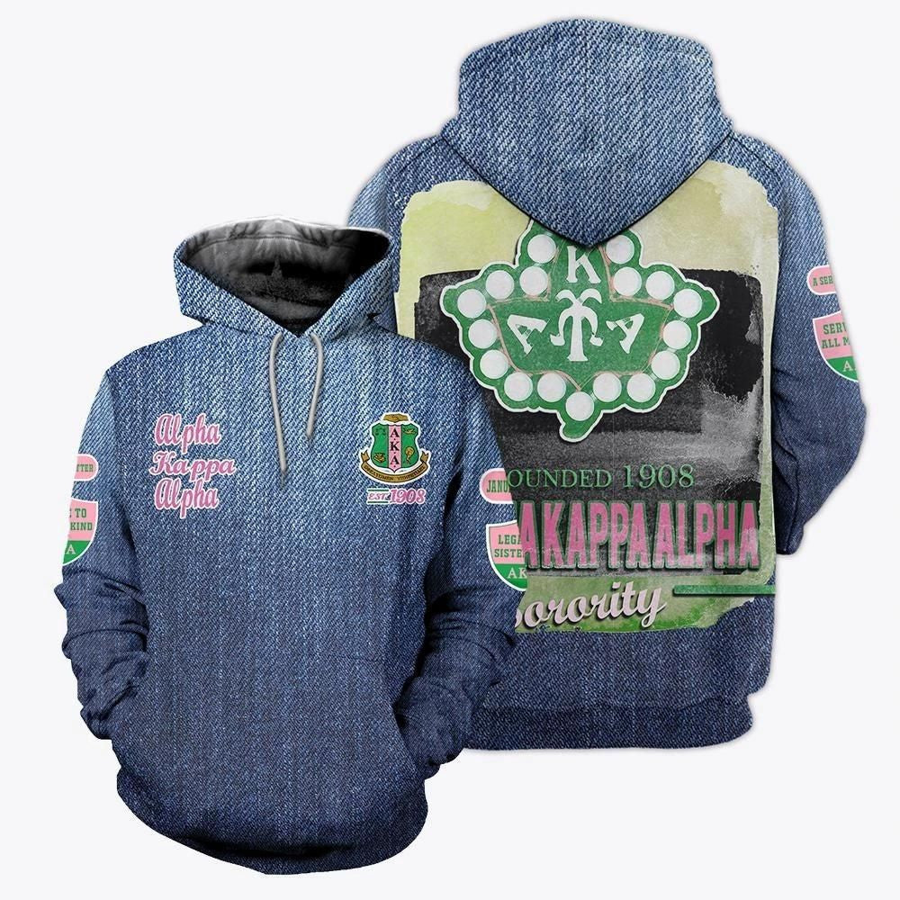 Sorority Hoodie - Jeans AKA Sorority Hoodie