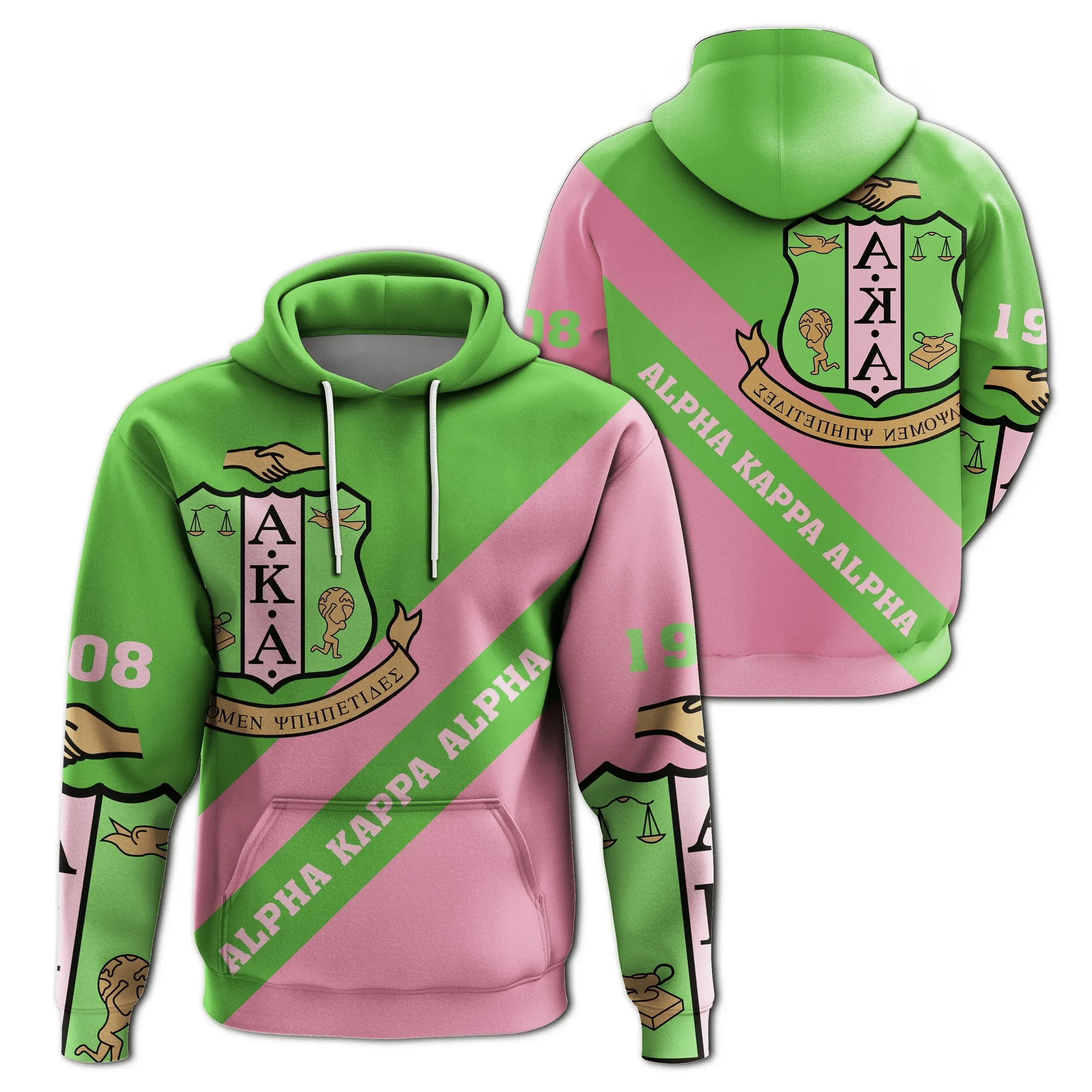 Sorority Hoodie - AKA Hoodie Tech Style