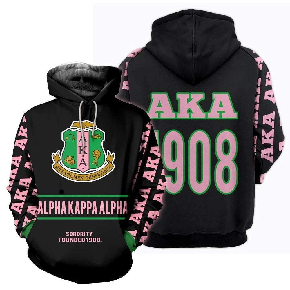Sorority Hoodie - AKA Hoodie Nick Style