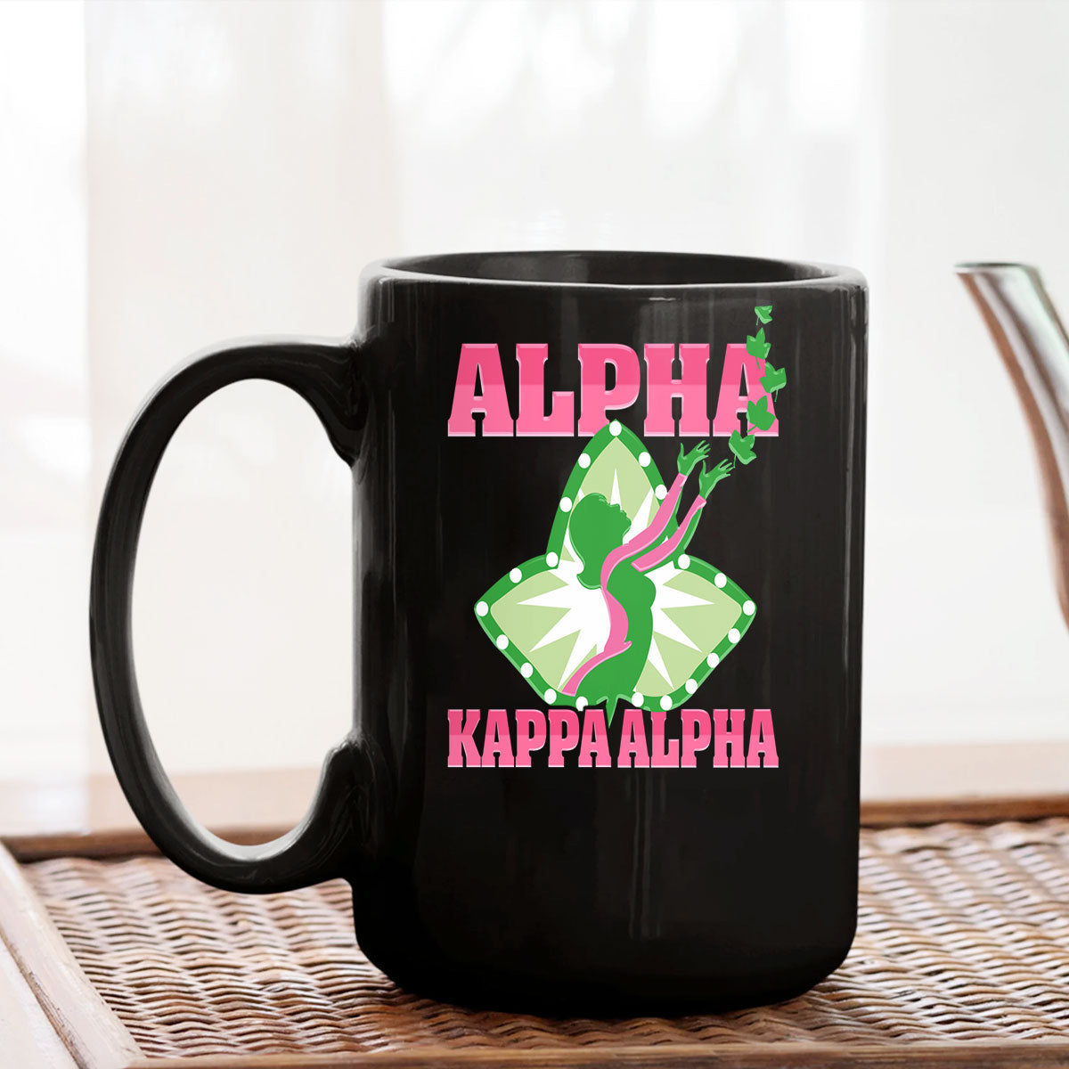 Sorority Drinkware - AKA Girl Ivy Mug