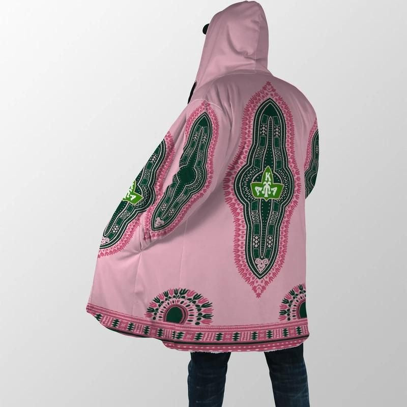Sorority Hooded Coat - Dashiki AKA Hooded Coat
