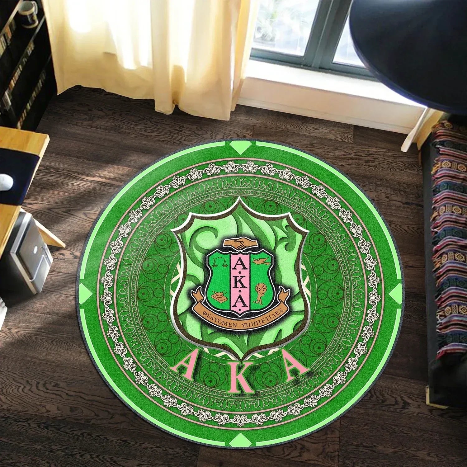 Sorority Carpet - AKA Sorority 1908 Round Carpet