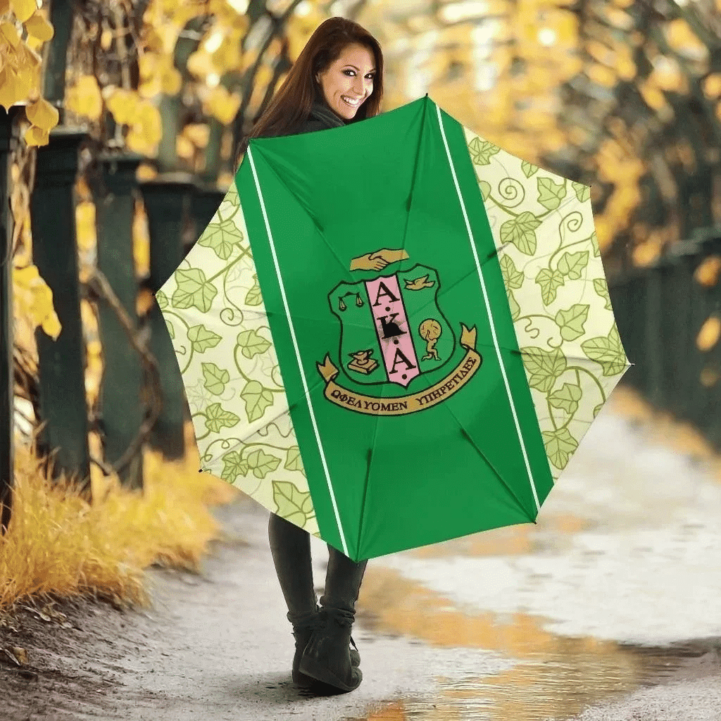 Sorority Umbrellas - Ivy League Crest AKA Umbrella