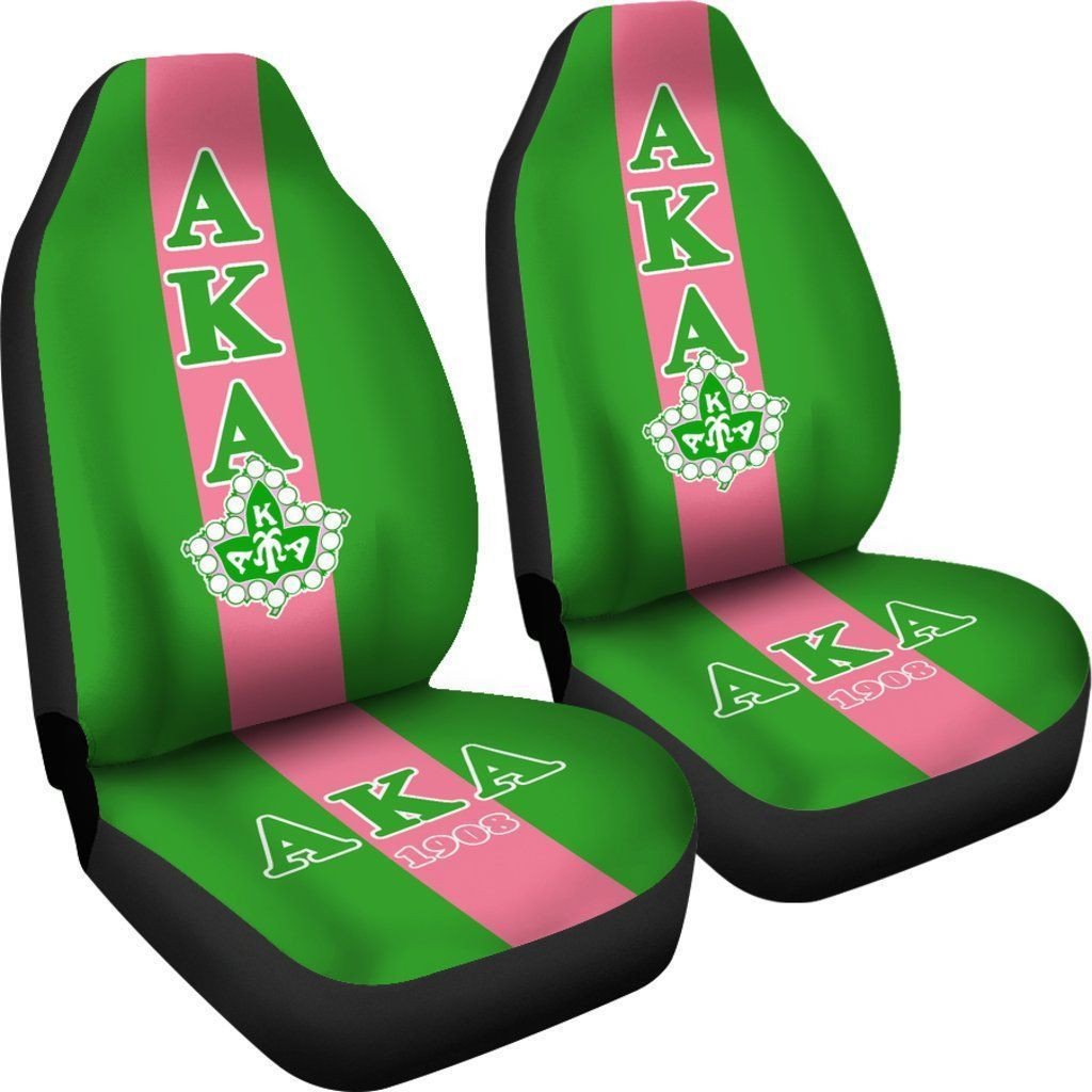 Sorority Car Seat Covers - AKA Straight Car Seat Covers