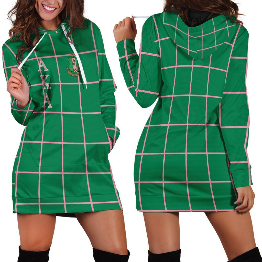 Sorority Hoodie - Lux AKA Blade Hoodie Dress