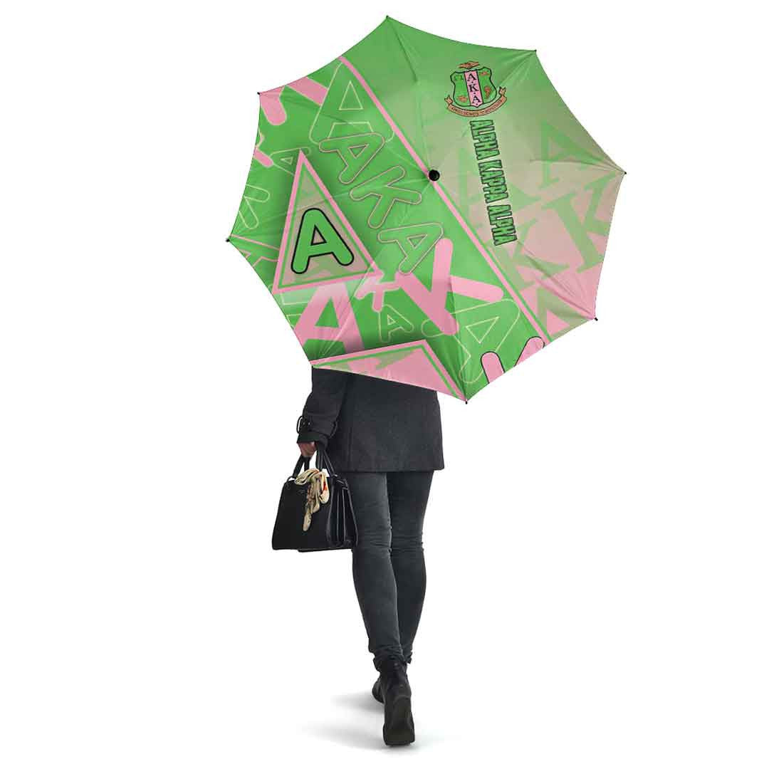 Sorority Umbrellas - AKA Letters Pattern Umbrellas