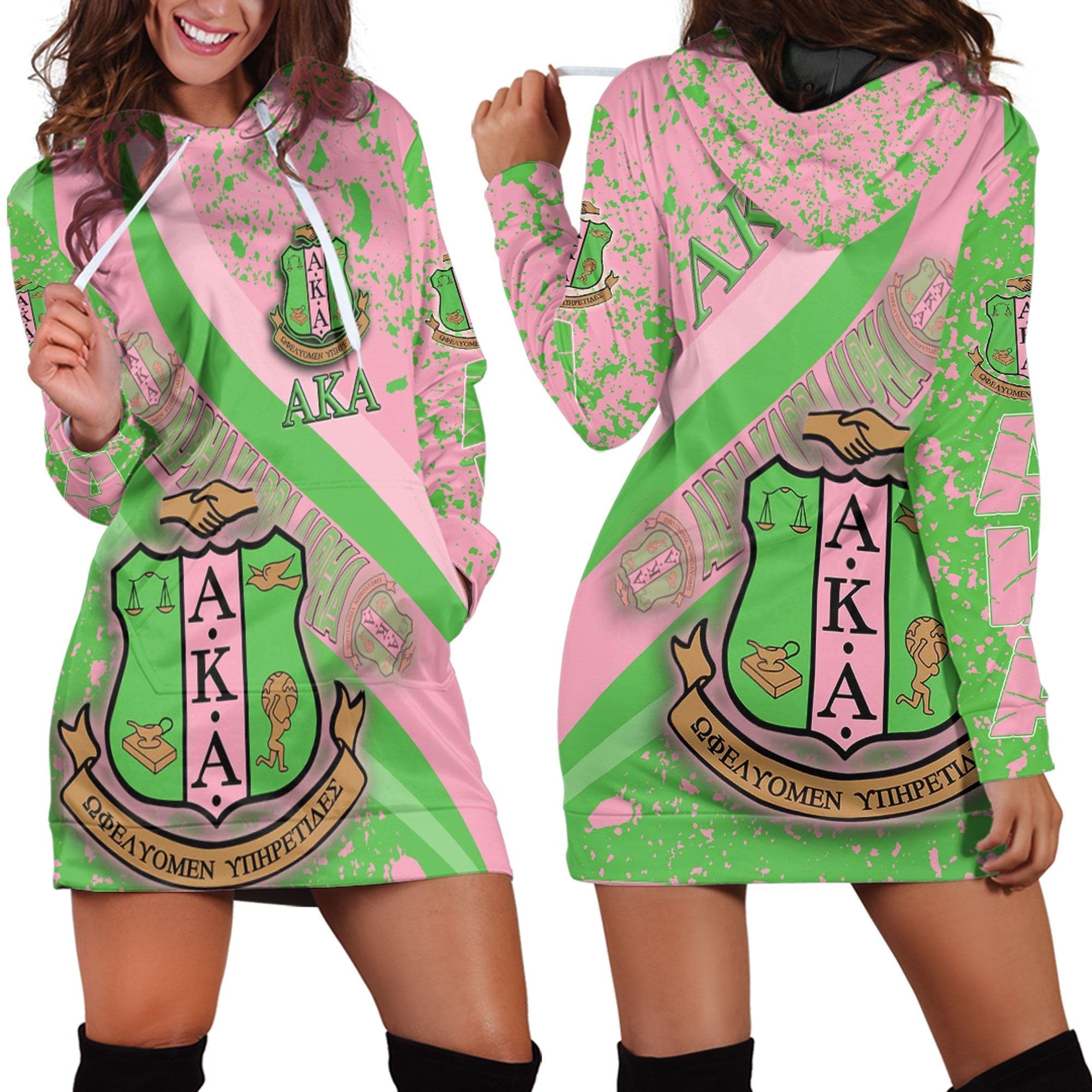 Sorority Hoodie - AKA Special Hoodie Dress