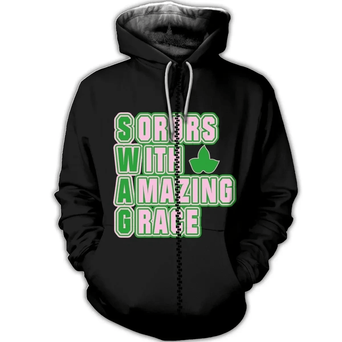 Sorority Hoodie - Amazing Grace AKA Zip Hoodie