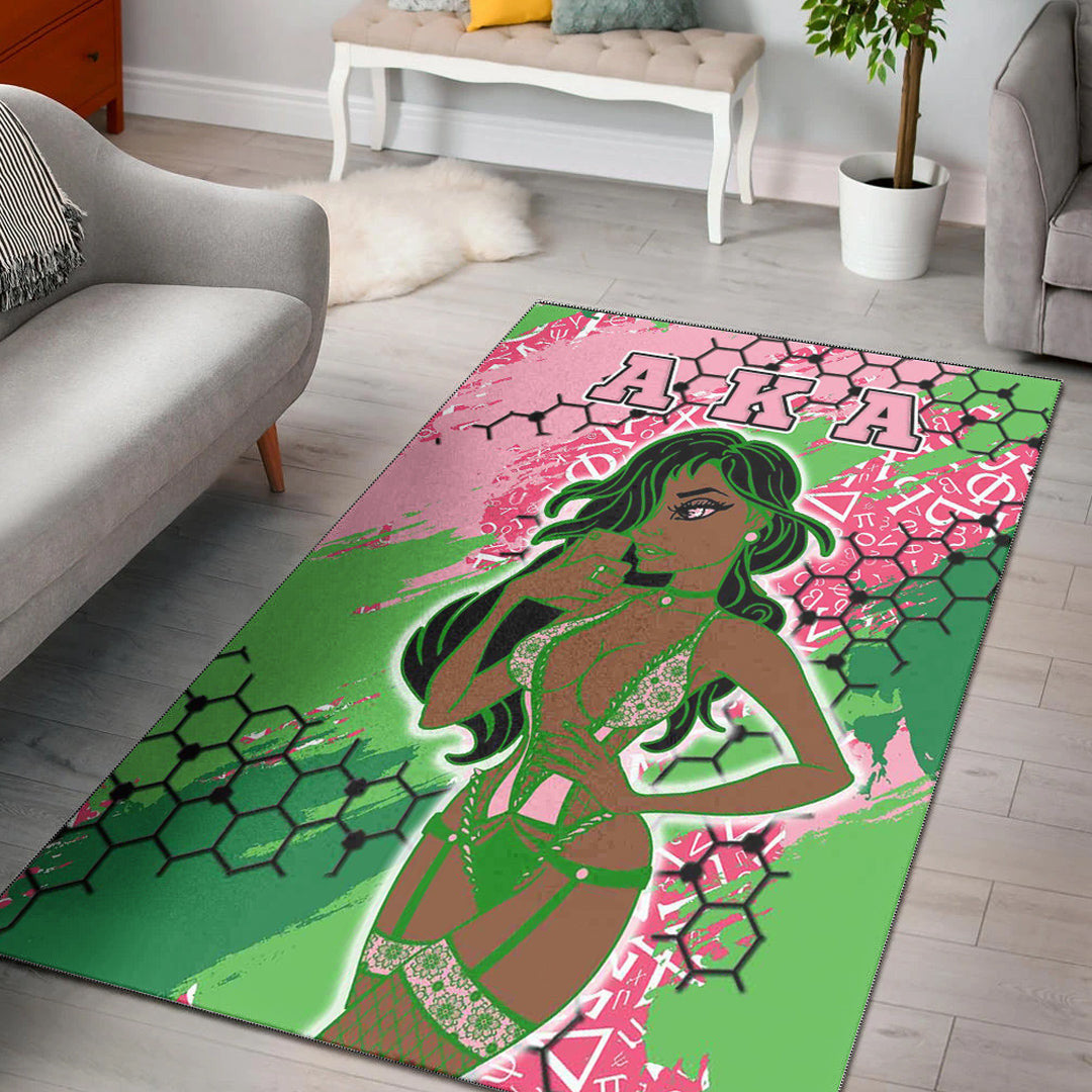 Sorority Rug - AKA Sorority Special Girl Area Rug