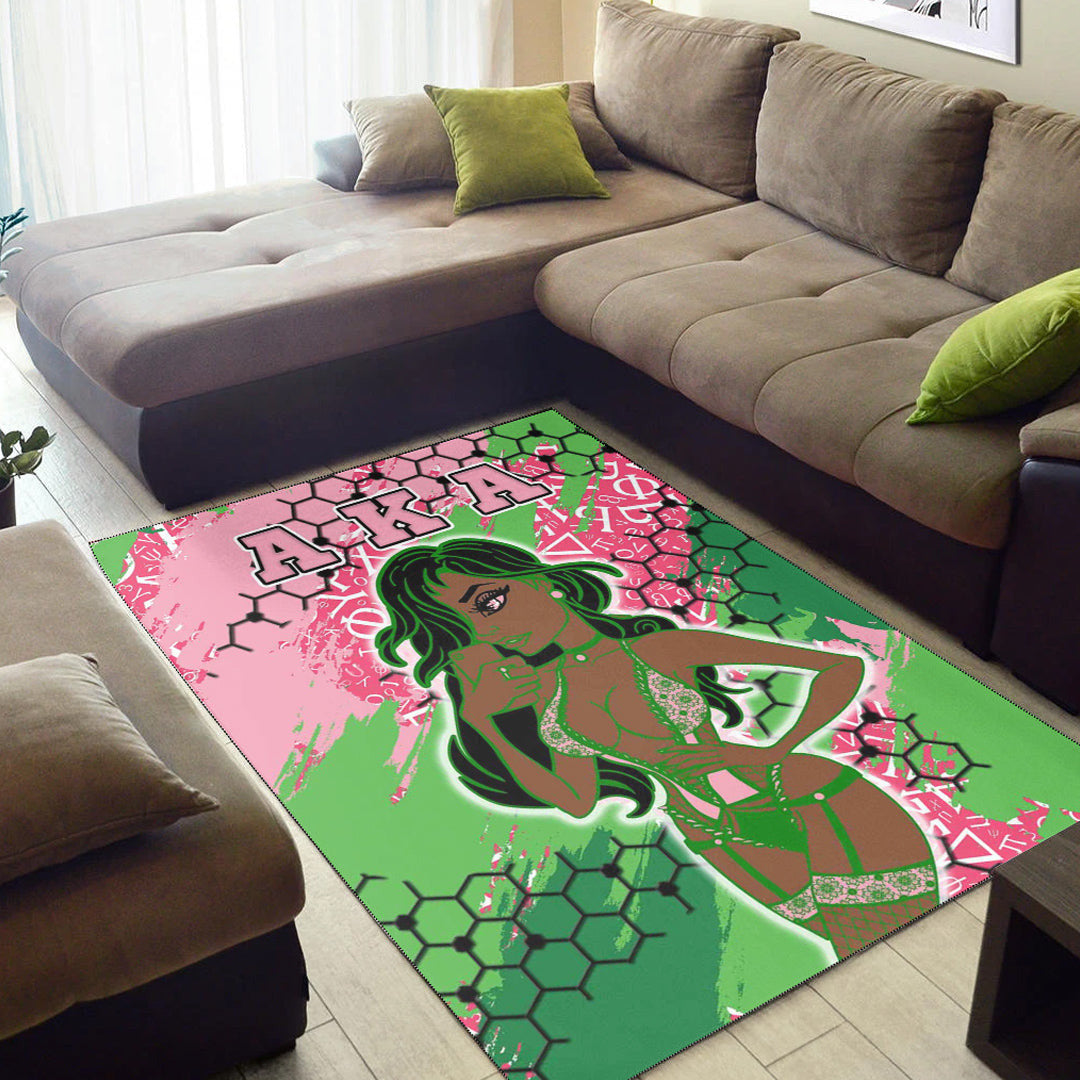 Sorority Rug - AKA Sorority Special Girl Area Rug