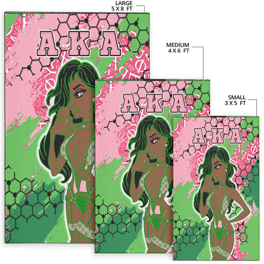 Sorority Rug - AKA Sorority Special Girl Area Rug