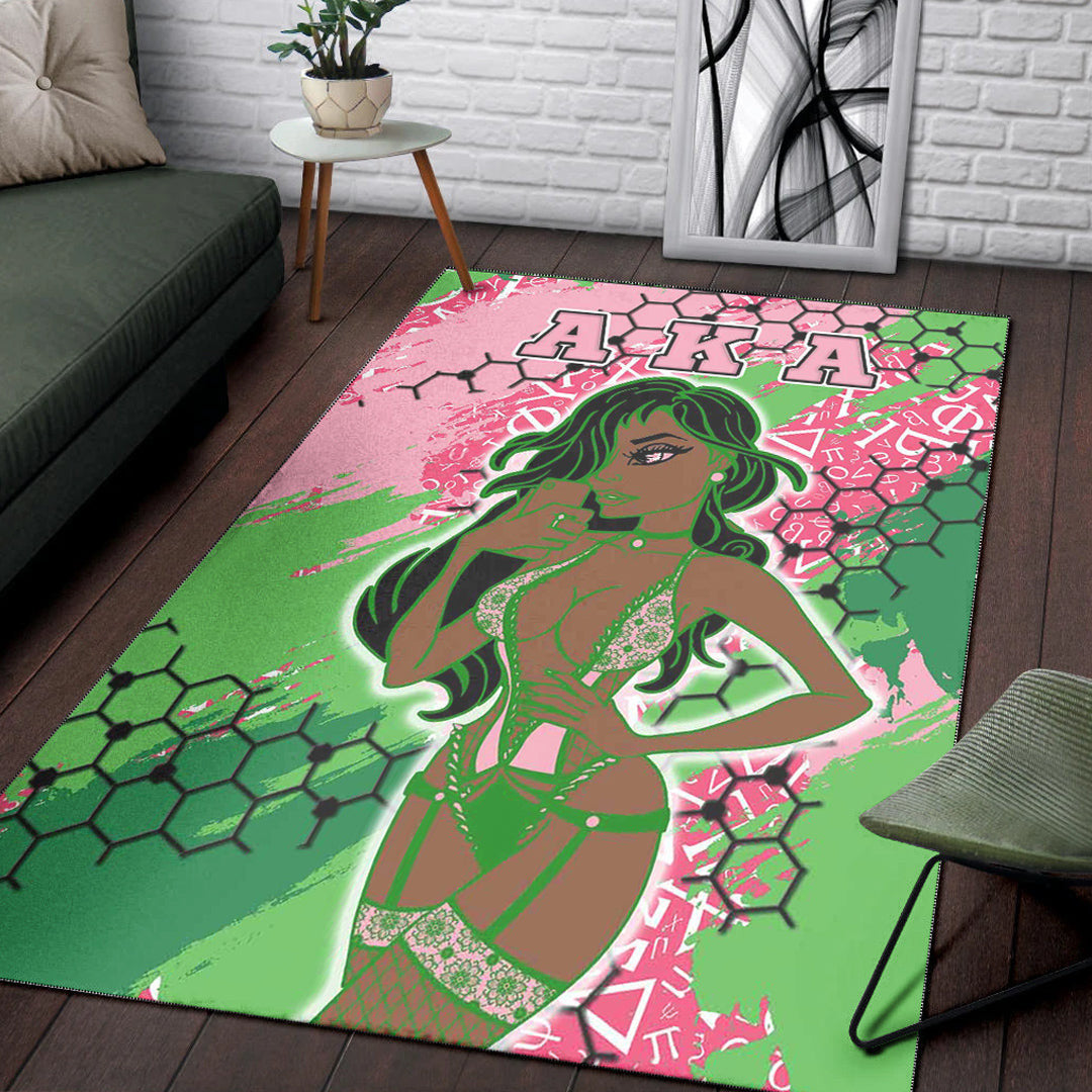Sorority Rug - AKA Sorority Special Girl Area Rug