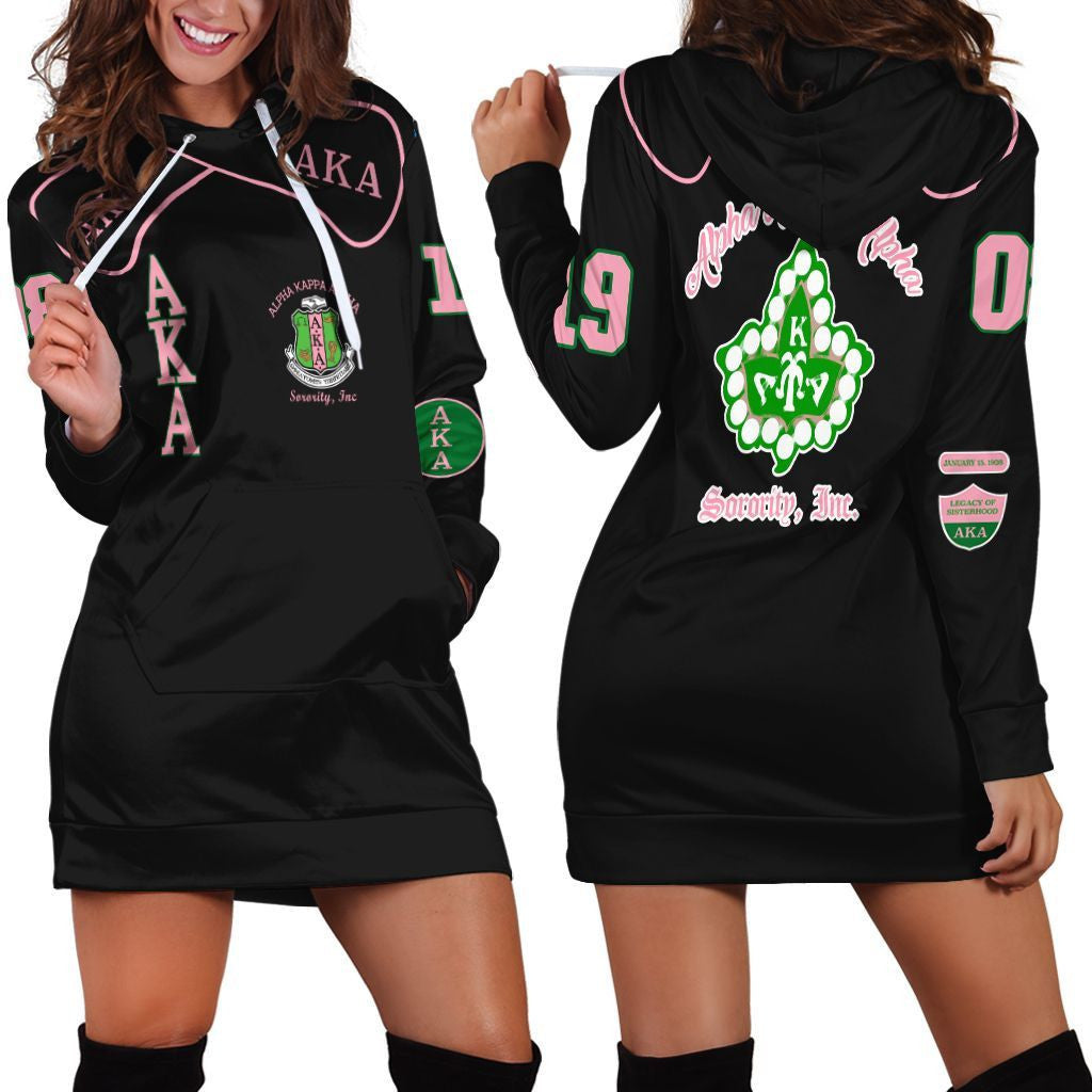 Sorority Hoodie - Ivy League AKA Sorority Hoodie Dress