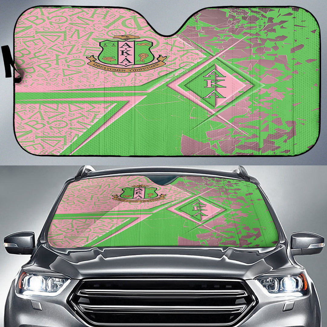 Sorority Auto Sun Shades - AKA Legend Auto Sun Shades