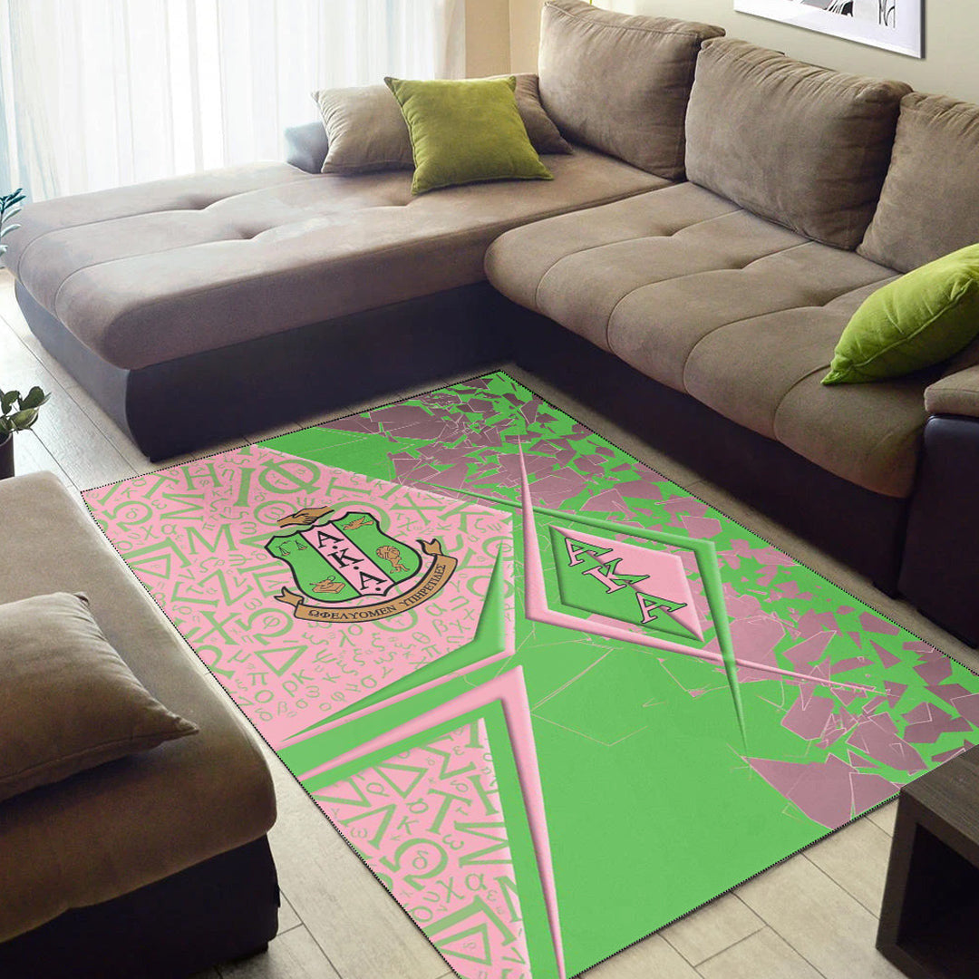 Sorority Rug - AKA Legend Area Rug
