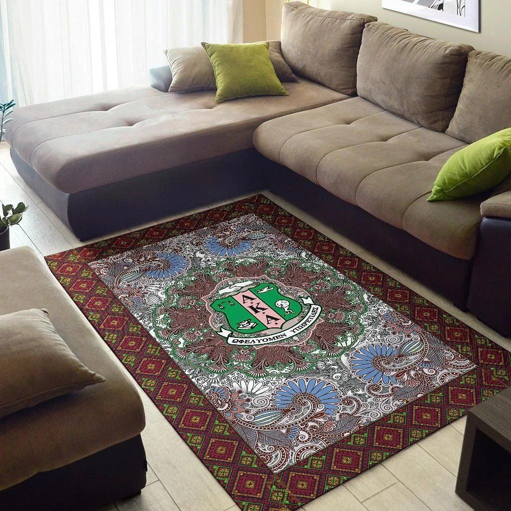 Sorority Rug - Vignette Art AKA Area Rug