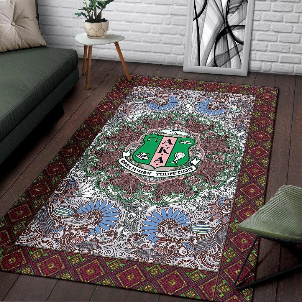 Sorority Rug - Vignette Art AKA Area Rug