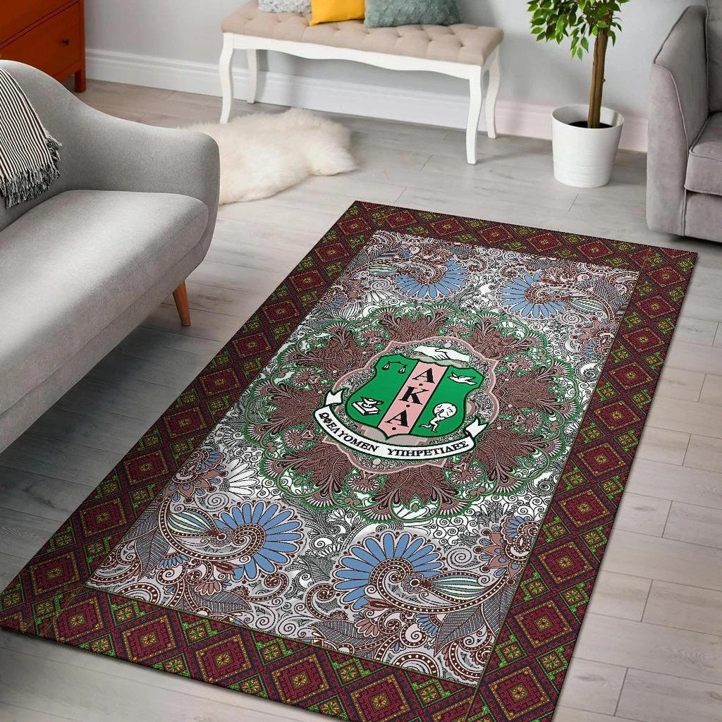 Sorority Rug - Vignette Art AKA Area Rug