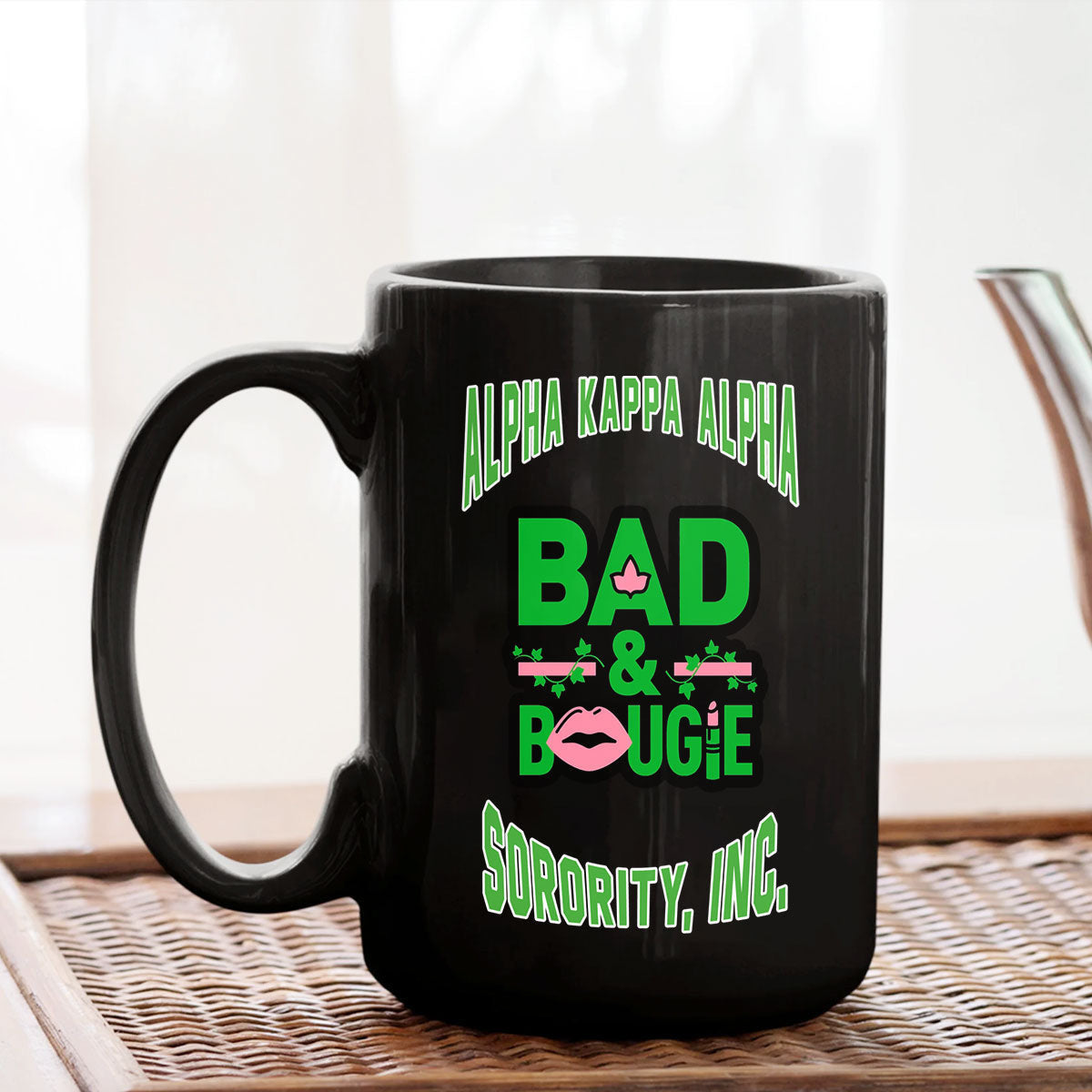 Sorority Drinkware - AKA Bad & Bougie Mug
