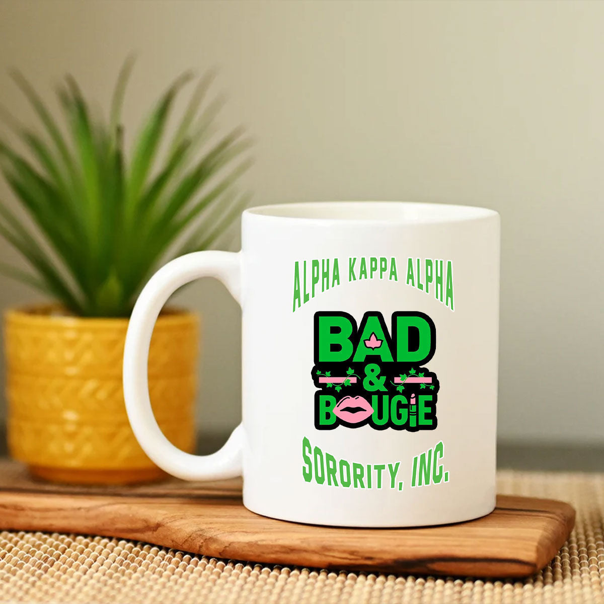 Sorority Drinkware - AKA Bad & Bougie Mug