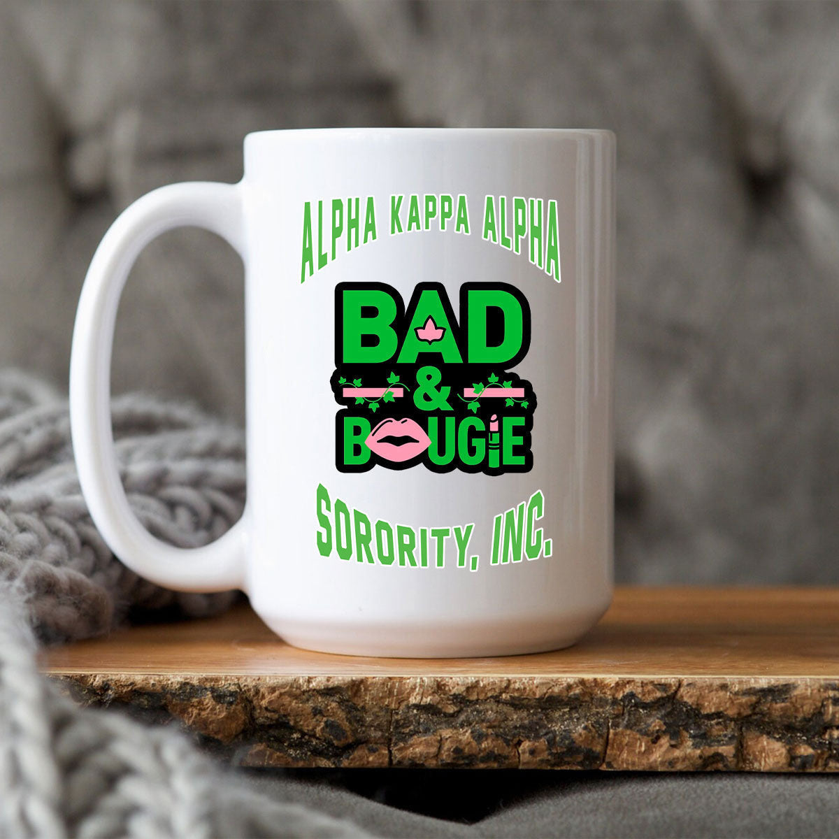 Sorority Drinkware - AKA Bad & Bougie Mug