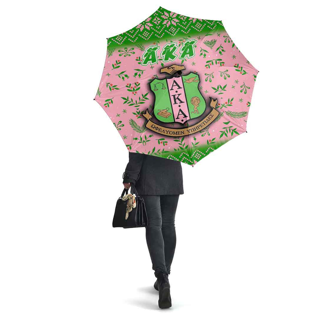 Sorority Umbrellas - AKA Christmas Umbrellas