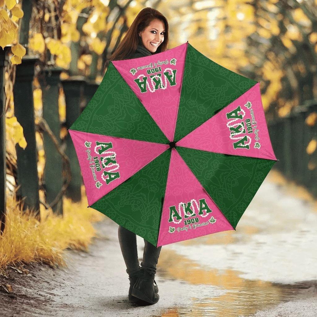 Sorority Umbrellas - Floral Pattern AKA Umbrella