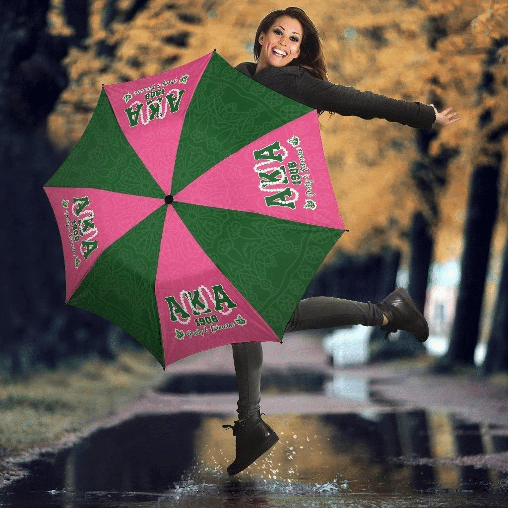 Sorority Umbrellas - Floral Pattern AKA Umbrella