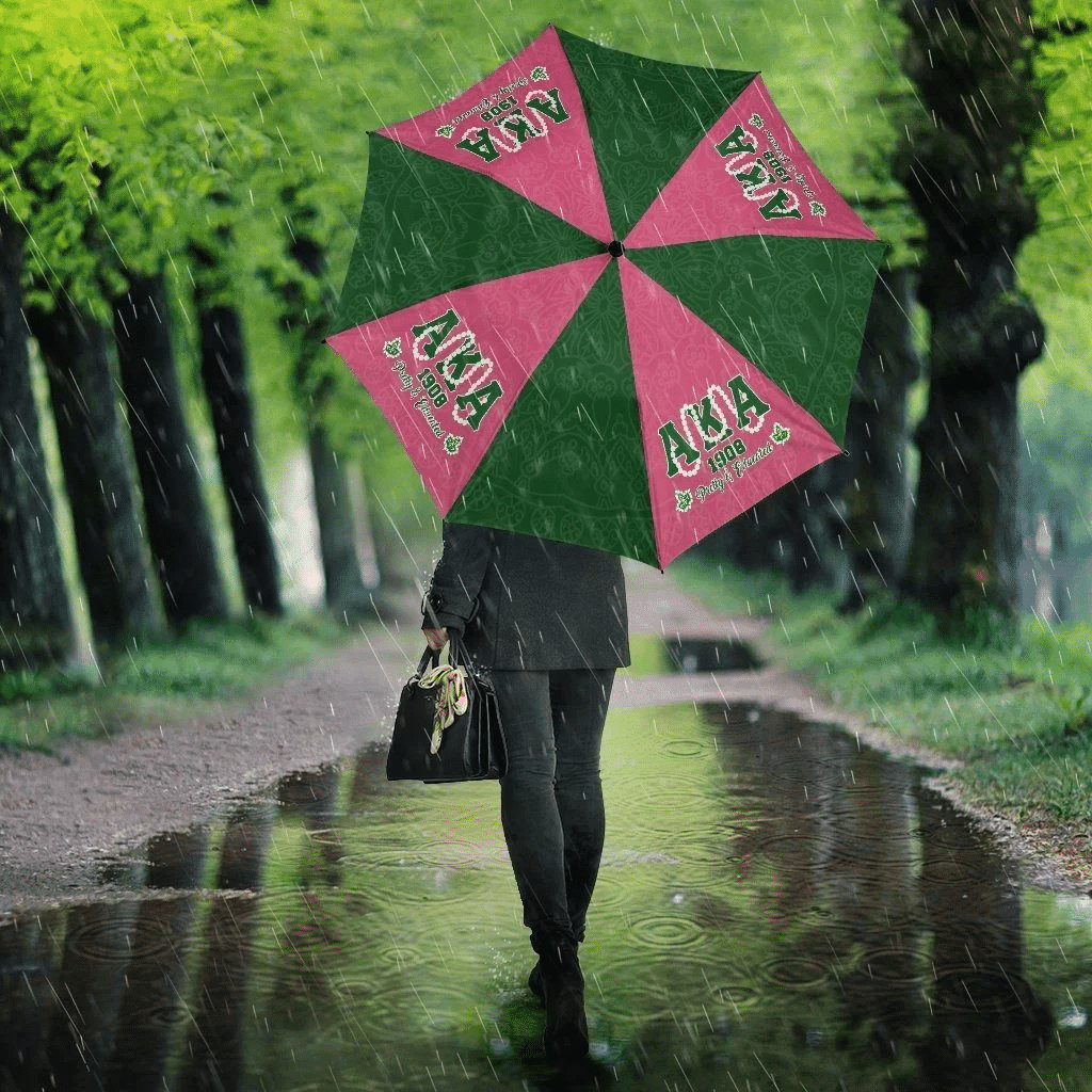 Sorority Umbrellas - Floral Pattern AKA Umbrella