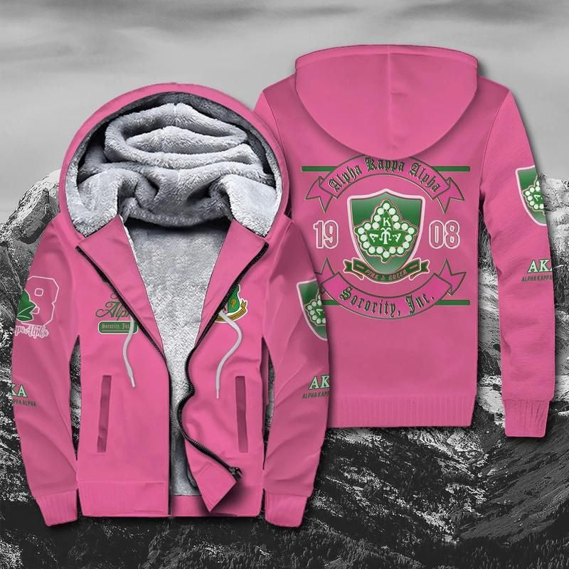 Sorority Hoodie - AKA Sherpa Hoodie