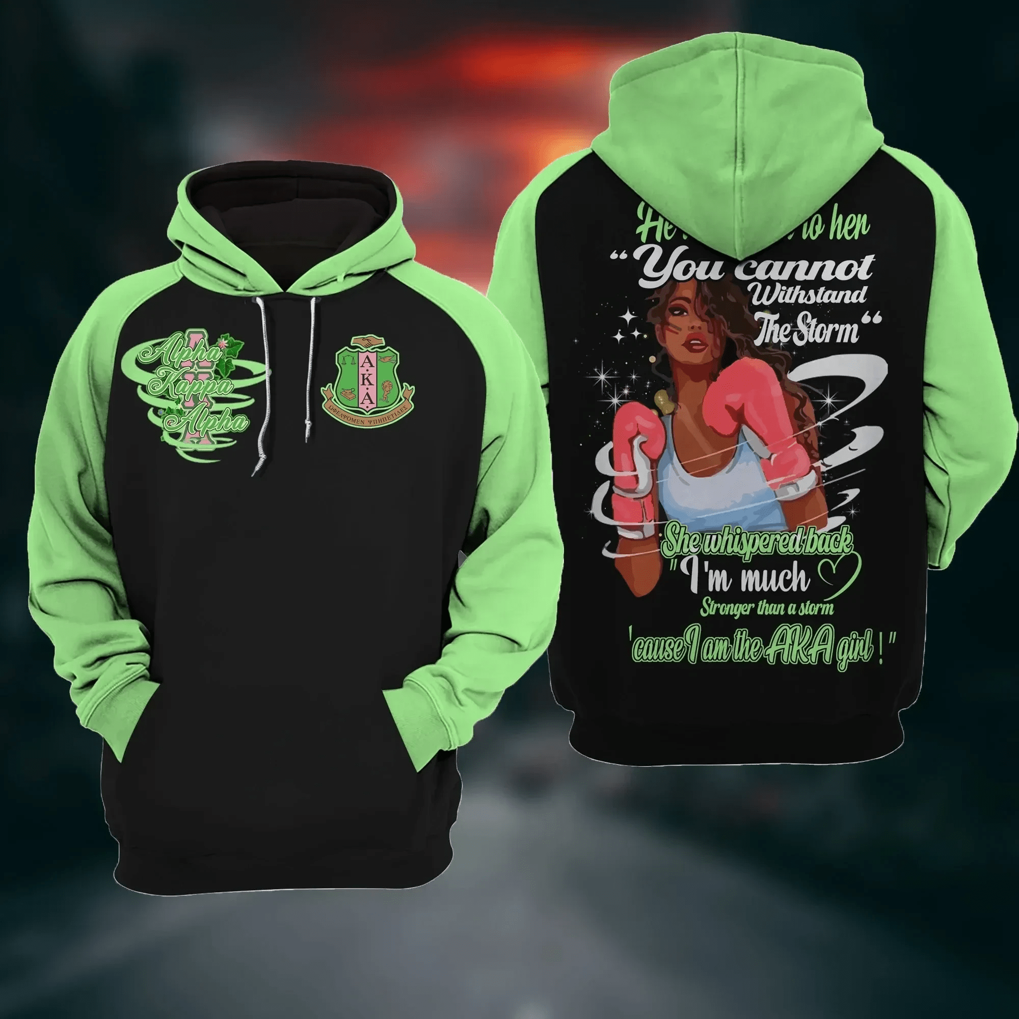 Sorority Hoodie - Strong Women AKA Hoodie