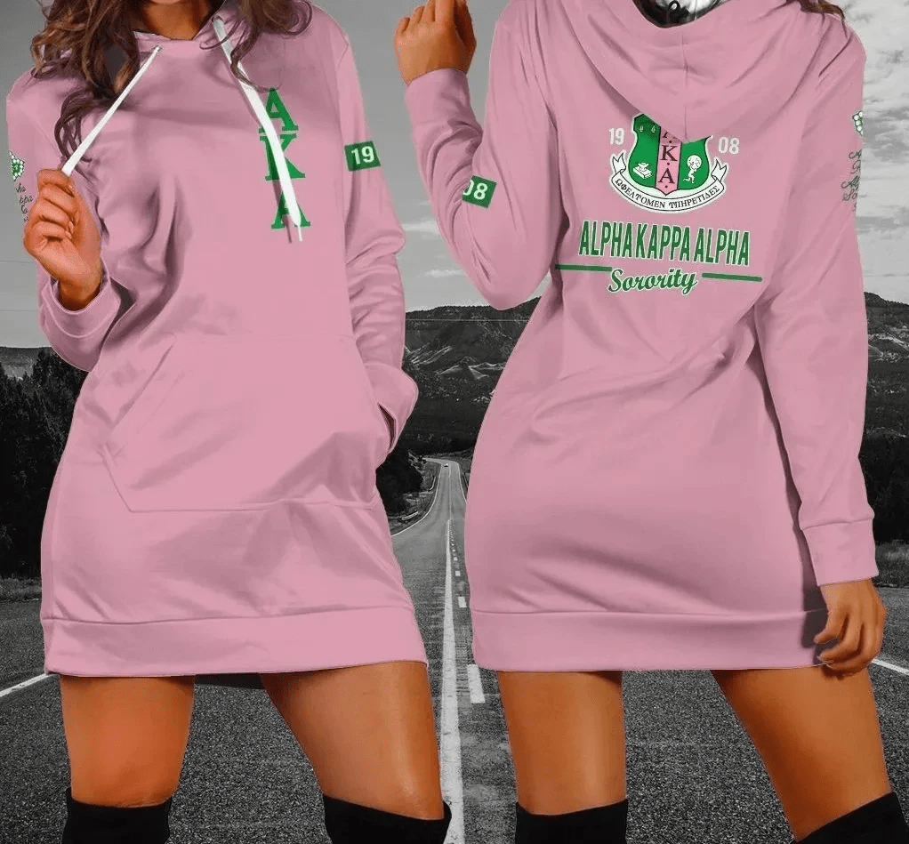 Sorority Hoodie - AKA Hoodie Dress Erik Style