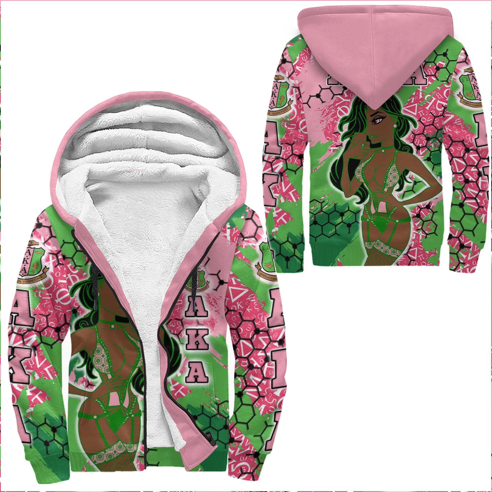 Sorority Hoodie - AKA Special Girl Sherpa Hoodies