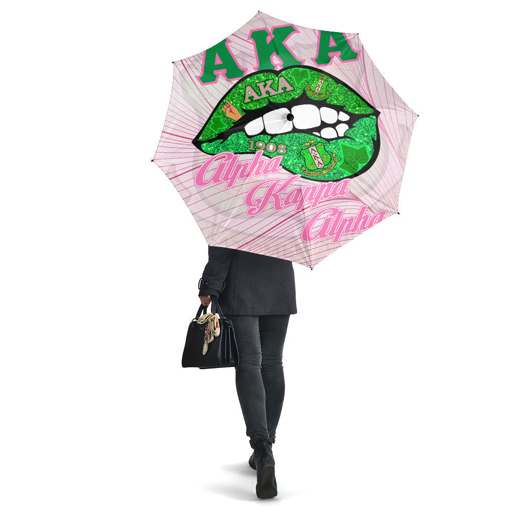 Sorority Umbrellas - AKA Lips Special Version Umbrellas