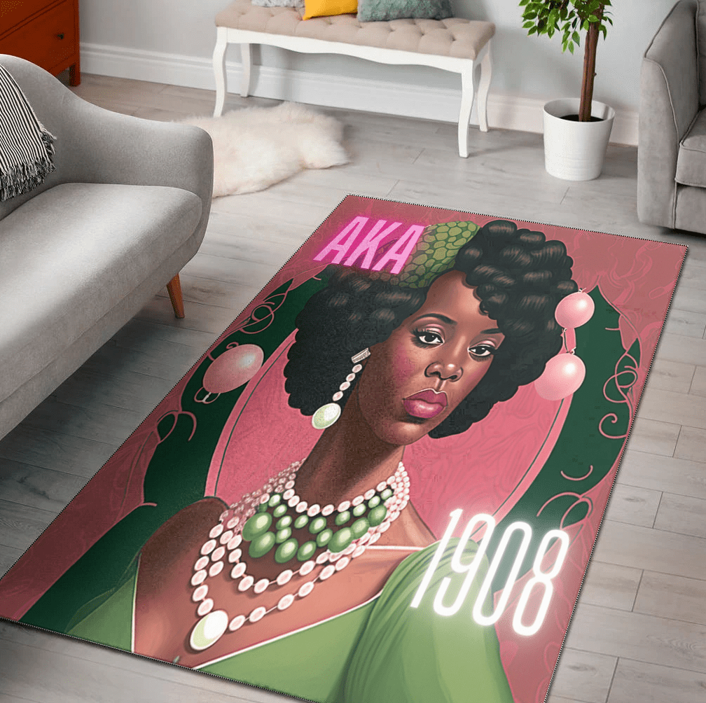 Sorority Rug - AKA 1908 Area Rug