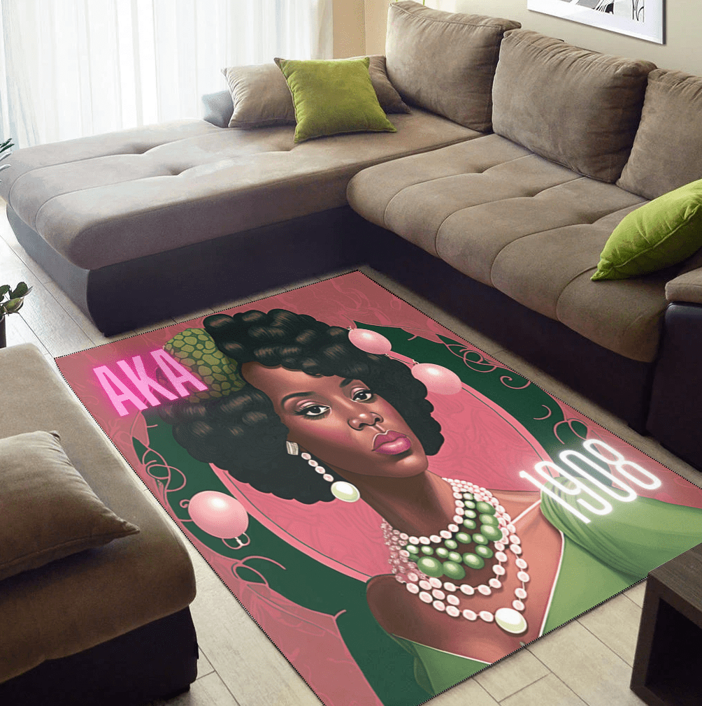 Sorority Rug - AKA 1908 Area Rug