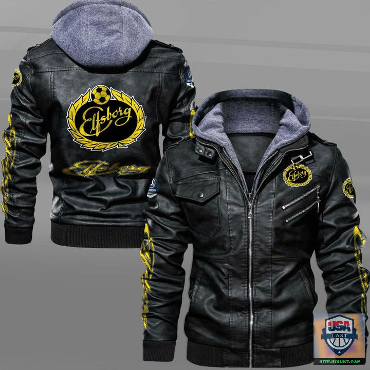 IF Elfsborg FC Leather Jacket - HVsun