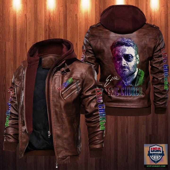 Eric Church Leather Jacket - HVsun