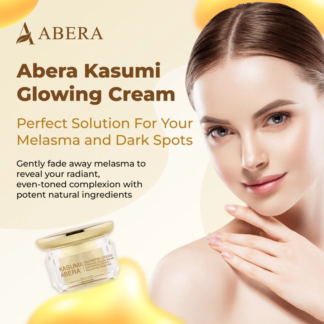 ABERA Kasumi Glowing Cream 30ml (New size)