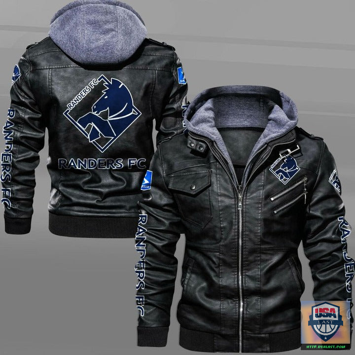 Randers F.C Leather Jacket - HVsun