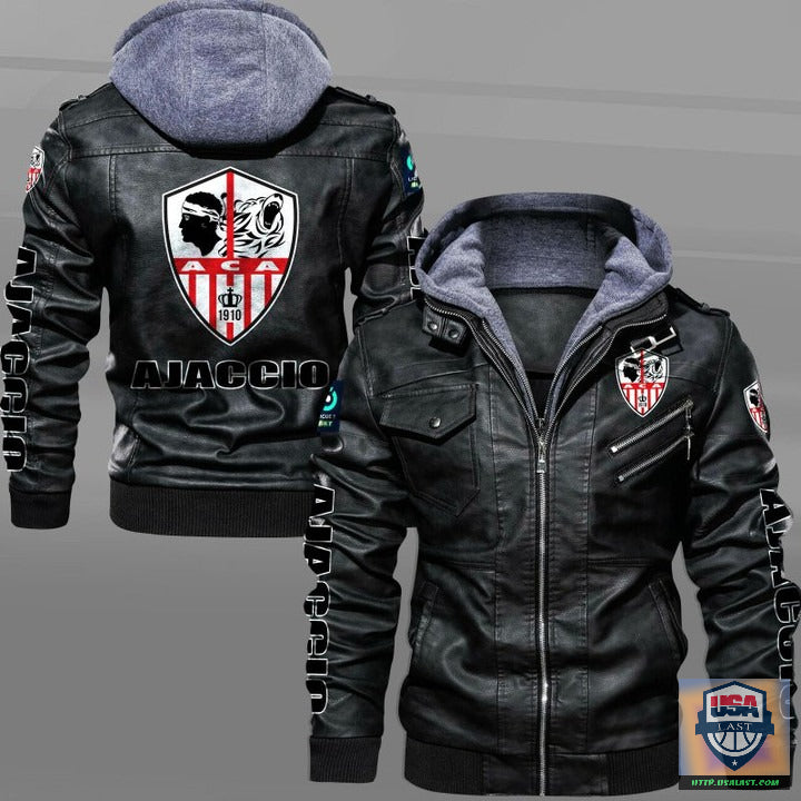 AC Ajaccio FC Leather Jacket - HVsun